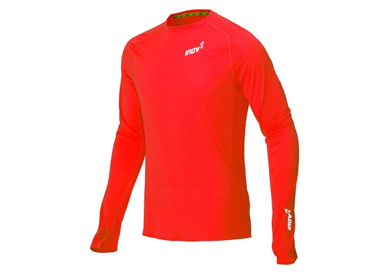 Inov-8 Base Elite 2.0 Long Sleeve Base Layer Herr Röda Sverige ZJPH28371